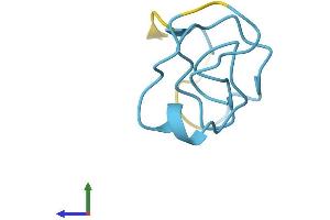 AlphaFold protein structure predicition of Human Recombinant MT1G Protein, UniprotID P13640