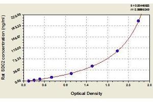 Typical standard curve (Syndecan 2 Kit ELISA)