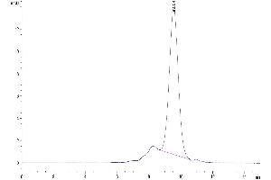 The purity of Human CD300A is greater than 95 % as determined by SEC-HPLC.