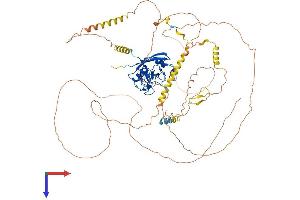 AlphaFold protein structure predicition of Mouse Recombinant Ppig Protein, UniprotID A2AR02