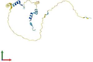AlphaFold protein structure predicition of Mouse Recombinant Ppp1r1b Protein, UniprotID Q60829