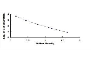 Typical standard curve (Bacitracin Kit ELISA)