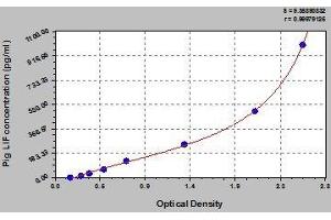 Typical standard curve (IFNB1 Kit ELISA)
