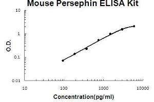 Mouse Persephin PicoKine ELISA Kit standard curve