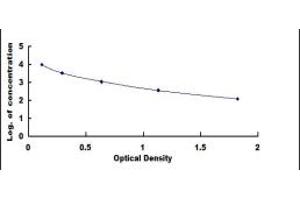Typical standard curve (NMS Kit ELISA)