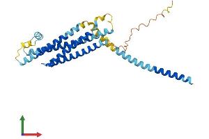 AlphaFold protein structure predicition of Human Recombinant STX4 Protein, UniprotID Q12846