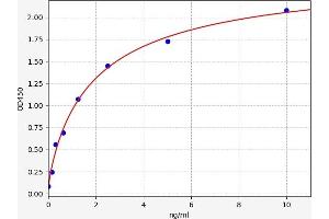 Typical standard curve (ZBTB48 Kit ELISA)