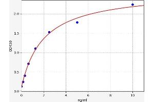 Typical standard curve (Sortilin 1 Kit ELISA)