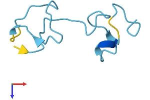 AlphaFold protein structure predicition of Human Recombinant MT1E Protein, UniprotID P04732