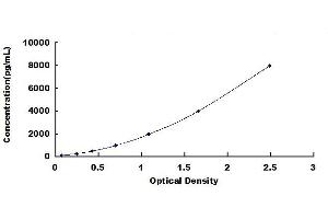 Typical standard curve (BSP Kit ELISA)