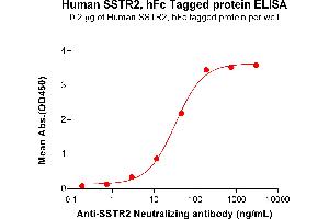 ELISA plate pre-coated by 2 μg/mL (100 μL/well) Human S Protein, hFc Tag (ABIN6964126, ABIN7042533 and ABIN7042534) can bind Anti-S Neutralizing antibody ABIN7478019 and ABIN7490973 in a linear range of 2.