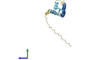 AlphaFold protein structure predicition of Human Recombinant ATF3 Protein, UniprotID P18847