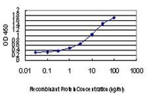Detection limit for recombinant GST tagged VHL is approximately 0.