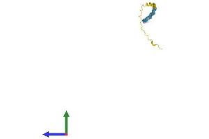 AlphaFold protein structure predicition of Mouse Recombinant Sprr2b Protein, UniprotID O70554