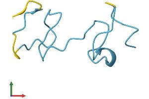 AlphaFold protein structure predicition of Human Recombinant MT1A Protein, UniprotID P04731