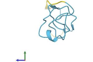 AlphaFold protein structure predicition of Human Recombinant MT1A Protein, UniprotID P04731