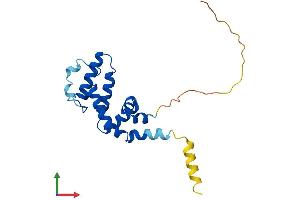 AlphaFold protein structure predicition of Mouse Recombinant Rgs10 Protein, UniprotID Q9CQE5