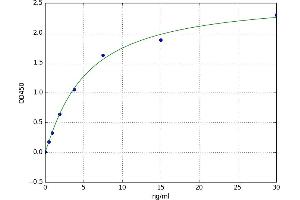 A typical standard curve