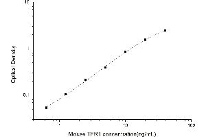 Typical standard curve