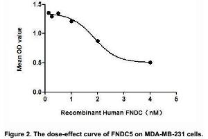 Cell viability was assessed by CCK-8 (Cell Counting Kit-8 ) assay after incubation with various concentrations of FNDC5 for 48h.