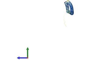 AlphaFold protein structure predicition of Human Recombinant BET1 Protein, UniprotID O15155