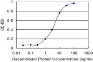 Detection limit for recombinant GST tagged SFRS12 is 0.