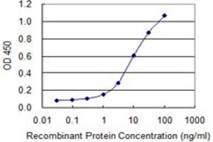 Detection limit for recombinant GST tagged UVRAG is 0.