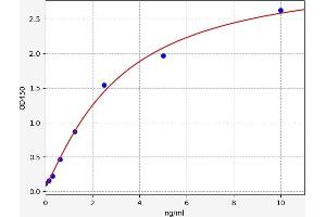 Typical standard curve (SLC29A1 Kit ELISA)