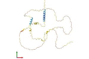 AlphaFold protein structure predicition of Human Recombinant LIME1 Protein, UniprotID Q9H400