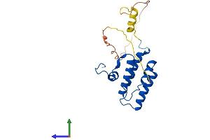 AlphaFold protein structure predicition of Mouse Recombinant Gfer Protein, UniprotID P56213