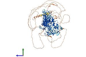 AlphaFold protein structure predicition of Mouse Recombinant Ehmt2 Protein, UniprotID Q9Z148
