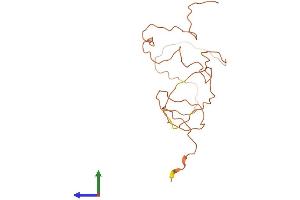 AlphaFold protein structure predicition of Human Recombinant KRTAP5-2 Protein, UniprotID Q701N4