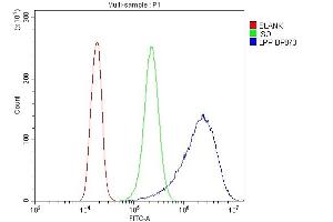 Flow Cytometry analysis of A431 cells using anti-LPP antibody (ABIN7599606).
