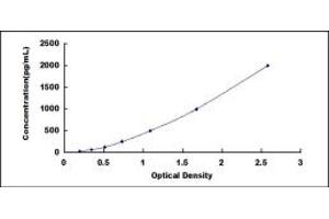 Typical standard curve (PPL Kit ELISA)