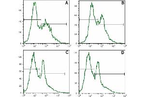 Surface staining of human PBMC with anti-human CD25 (MEM-181) FITC. (CD25 anticorps  (PE))