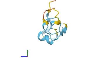 AlphaFold protein structure predicition of Mouse Recombinant Mt3 Protein, UniprotID P28184