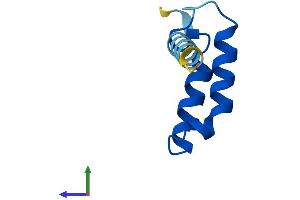 AlphaFold protein structure predicition of Mouse Recombinant Cmc4 Protein, UniprotID Q61908