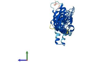AlphaFold protein structure predicition of Human Recombinant ASB7 Protein, UniprotID Q9H672