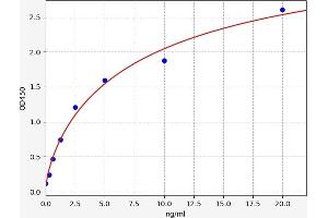 Typical standard curve (AMPK alpha Kit ELISA)