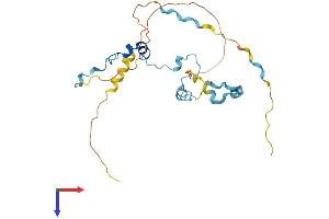 AlphaFold protein structure predicition of Mouse Recombinant Med19 Protein, UniprotID Q8C1S0