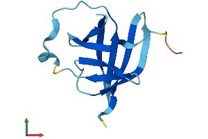 AlphaFold protein structure predicition of Human Recombinant MTCP1 Protein, UniprotID P56278