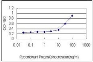 ELISA image for anti-ADAM Metallopeptidase Domain 17 (ADAM17) (AA 215-315) antibody (ABIN614668)