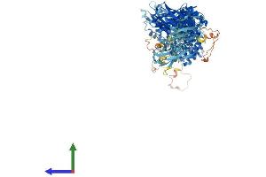 AlphaFold protein structure predicition of Human Recombinant TRAPPC9 Protein, UniprotID Q96Q05