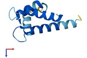 AlphaFold protein structure predicition of Human Recombinant S100P Protein, UniprotID P25815
