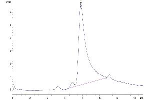 The purity of Human LIGHT is greater than 95 % as determined by SEC-HPLC.