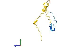 AlphaFold protein structure predicition of Mouse Recombinant Cdc42se1 Protein, UniprotID Q8BHL7