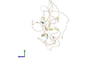 AlphaFold protein structure predicition of Human Recombinant MAMLD1 Protein, UniprotID Q13495