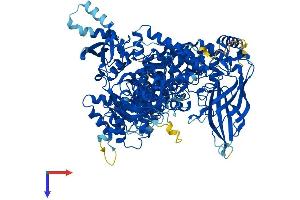 AlphaFold protein structure predicition of Human Recombinant PIK3CA Protein, UniprotID P42336