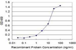 Detection limit for recombinant GST tagged CD19 is approximately 0.