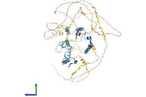 AlphaFold protein structure predicition of Mouse Recombinant Phactr4 Protein, UniprotID Q501J7